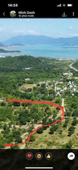 Đất rừng Vĩnh Lương Nha Trang 26.000m² giá 109.2 tỷ - View biển tuyệt đẹp!