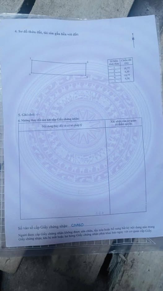 Đất thổ cư Tiên Trà, Yên Phong 80.6m² giá chỉ 20 triệu/m² - Đầu tư sinh lời ngay!