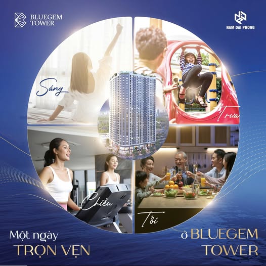 Căn hộ BlueGem Tower Thanh Trì 100m² giá 6 tỷ - Trải nghiệm sống an yên và đầy đủ!