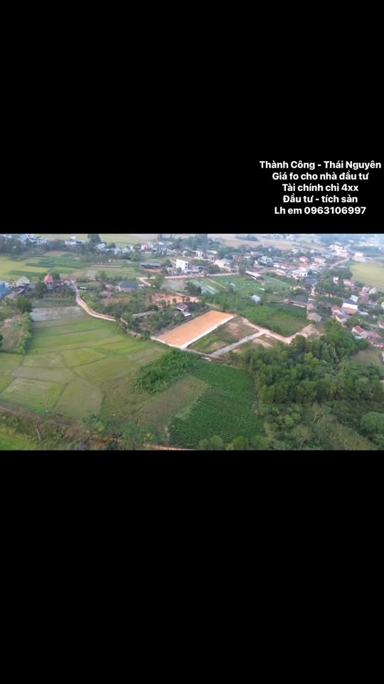 Đất thổ cư Thành Công, Phổ Yên 150m² giá 400 triệu - Cơ hội đầu tư hấp dẫn!