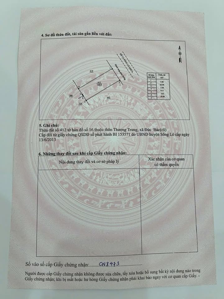 Đất nền Đức Bác, Sông Lô 140m² giá 2 tỷ - Vị trí đẹp, đầu tư sinh lời!