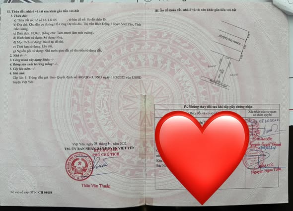 Đất nền đường Hồ Công Dự, Bích Động, Việt Yên 170m² giá 8 tỷ - Cơ hội đầu tư hấp dẫn!