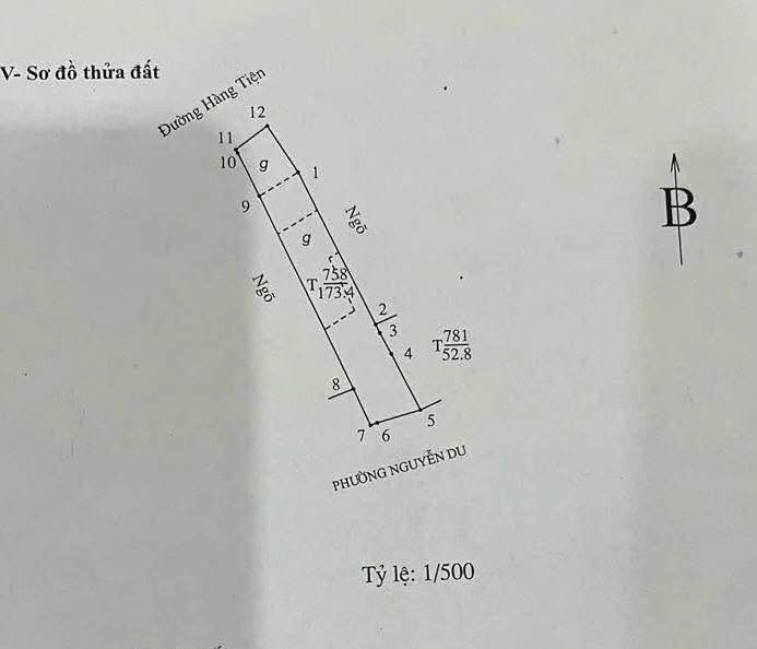 Bán đất mặt đường Hàng Tiện Nam Định 174m² giá 23.5 tỷ - Kinh doanh ngay lập tức!