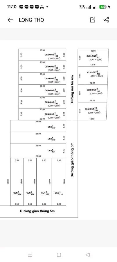 Đất nền ấp 3 Long Thọ 104m² giá chỉ 500 triệu - Sổ đỏ chính chủ!