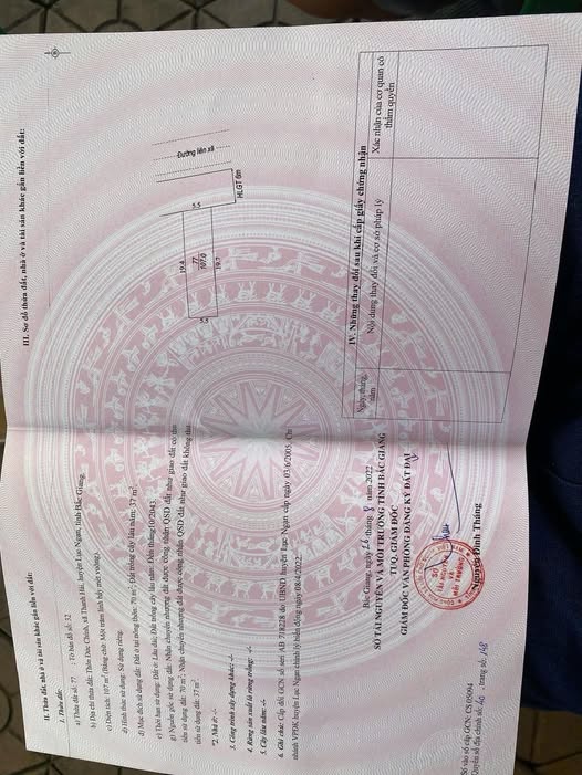 Lô đất đẹp tại Thanh Hải, Bắc Giang 108m² giá 1.2 tỷ - Cơ hội đầu tư hấp dẫn!