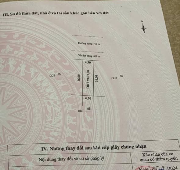 Đất nền KĐT Ngọc Châu Hải Dương 72m² giá 4 tỷ - Vị trí đẹp, giao thông thuận tiện!