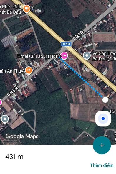 Đất nền Ninh Thạnh Tây Ninh 2600m² giá 1.3 tỷ - Vị trí đắc địa cho đầu tư!