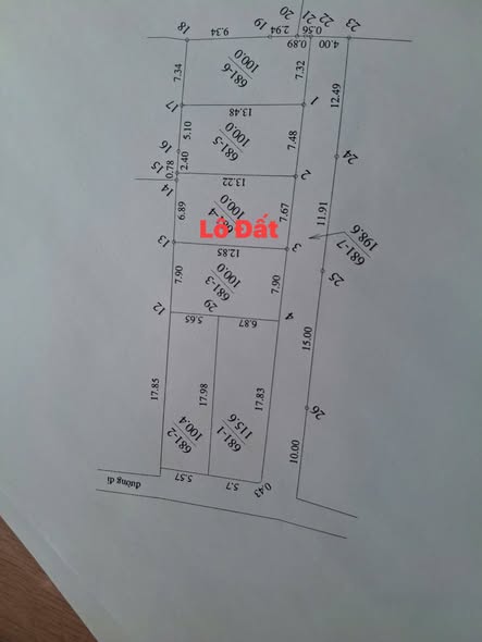 Đất thổ cư 100m² tại Bình Yên, Thạch Thất - Mặt tiền đường ô tô vào thoải mái!