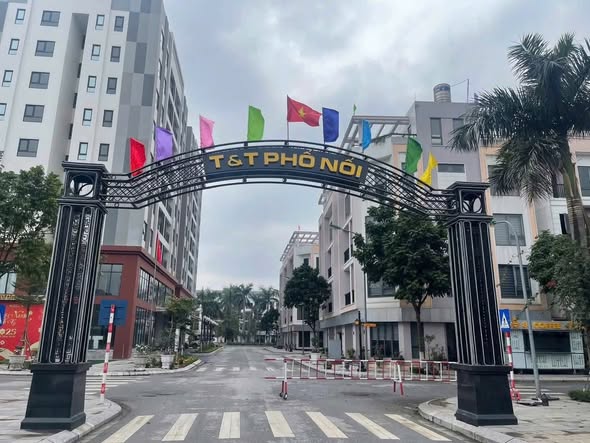 Shophouse T&T Phố Nối, Hưng Yên 65m² giá 5.1 tỷ - 2 mặt thoáng, sẵn sổ đỏ!