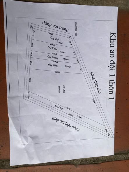 Đất chuyển đổi thôn 1, xã Quảng Bị, 2628m² giá 10.512 tỷ - Cơ hội đầu tư tốt!