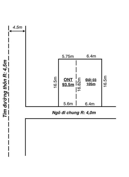Đất nền 198.5m² tại Tân Phong, Kiến Thụy - Giá chỉ 1.65 tỷ, phù hợp đầu tư!