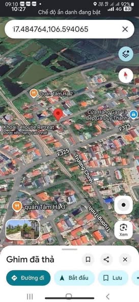 Đất nền chính chủ ngõ 126 đường F325, 136.5m² giá chỉ 1.5 tỷ - Đường ô tô thông thoáng!