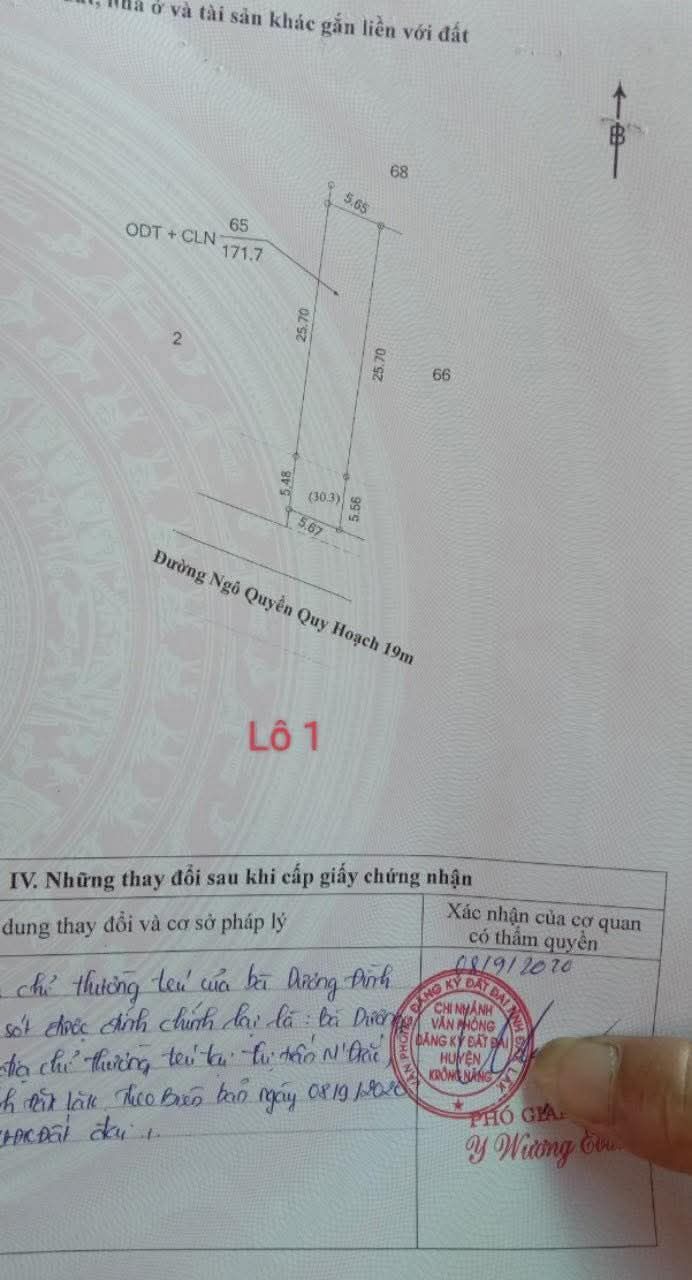 Đất nền đường Ngô Quyền, Krông Năng 351.54m² giá 3.54 tỷ - Đầu tư sinh lời ngay!
