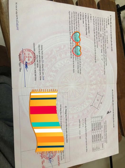 Đất nền tại Khu đô thị Vương Long, Vân Đồn - 111m² giá 3.33 tỷ - Sổ đỏ chính chủ!