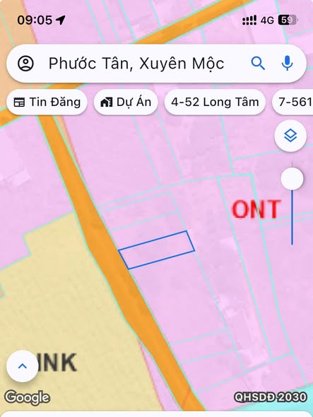 Đất nền Phước Tân Xuyên Mộc 100m² giá 1 tỷ - Cơ hội đầu tư tuyệt vời!