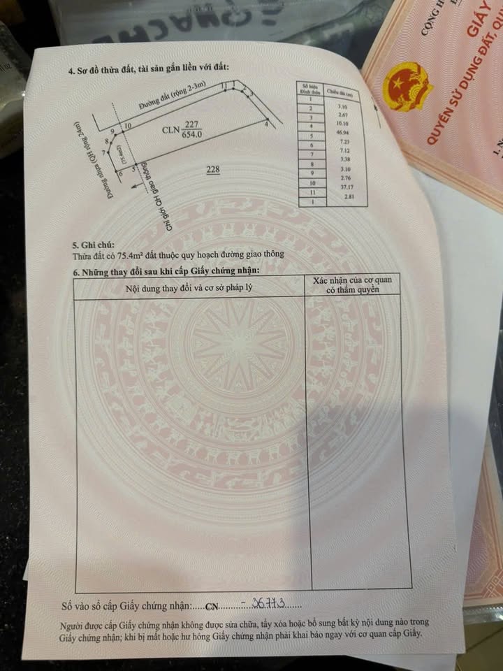 Đất nền 654m² phường Thành Nhất, Buôn Ma Thuột - Giá chỉ 750 triệu, sổ đỏ chính chủ!