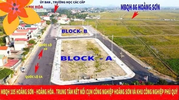 Đất nền Hoằng Sơn 148m² giá thỏa thuận - Mặt tiền 7,5m, vị trí vàng đầu tư!