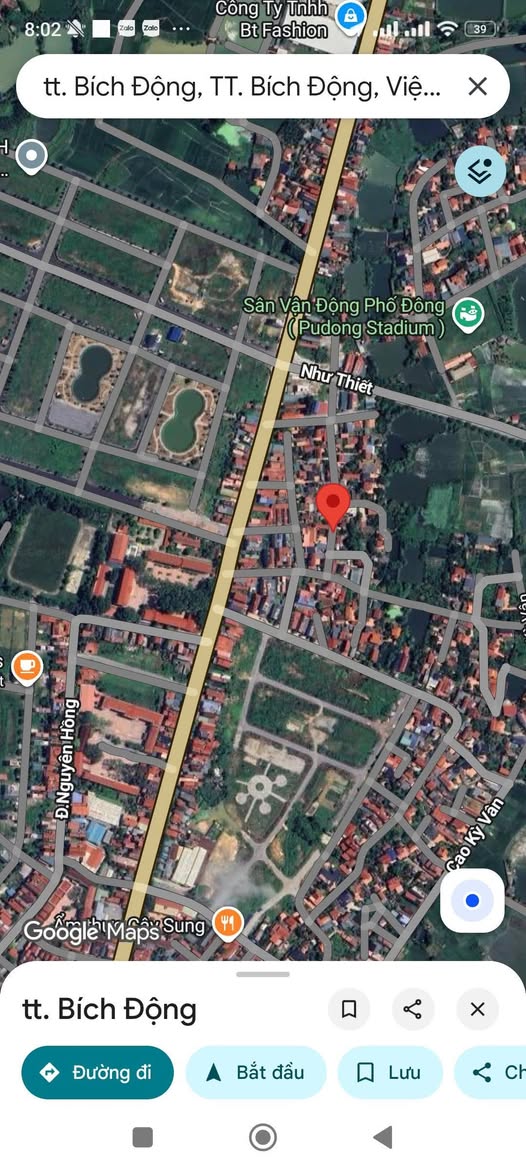 Đất thổ cư Bích Động 135m² giá chỉ 2 tỷ - Cơ hội đầu tư hấp dẫn!