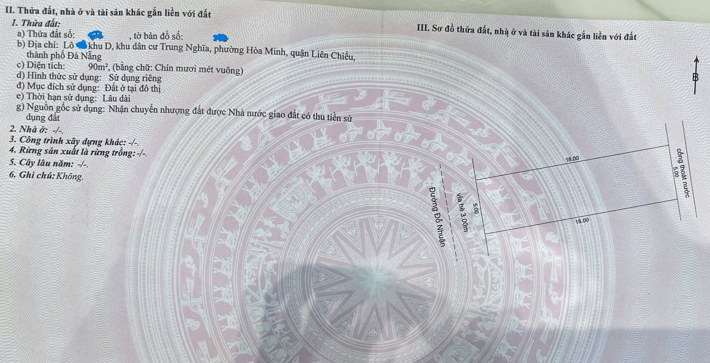 Nhà C4 đường Đỗ Nhuận, Đà Nẵng 90m² giá 5 tỷ - Kinh doanh tốt