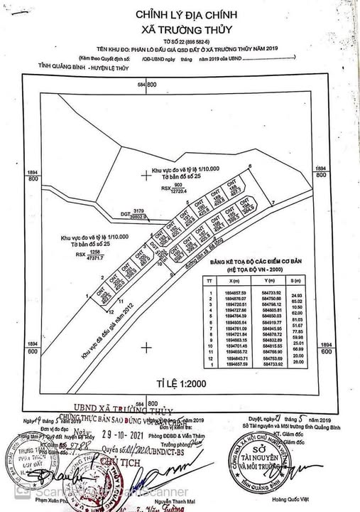 Đất ở Trường Thủy Lệ Thủy 300m² giá chỉ 520 triệu - Cần bán gấp!