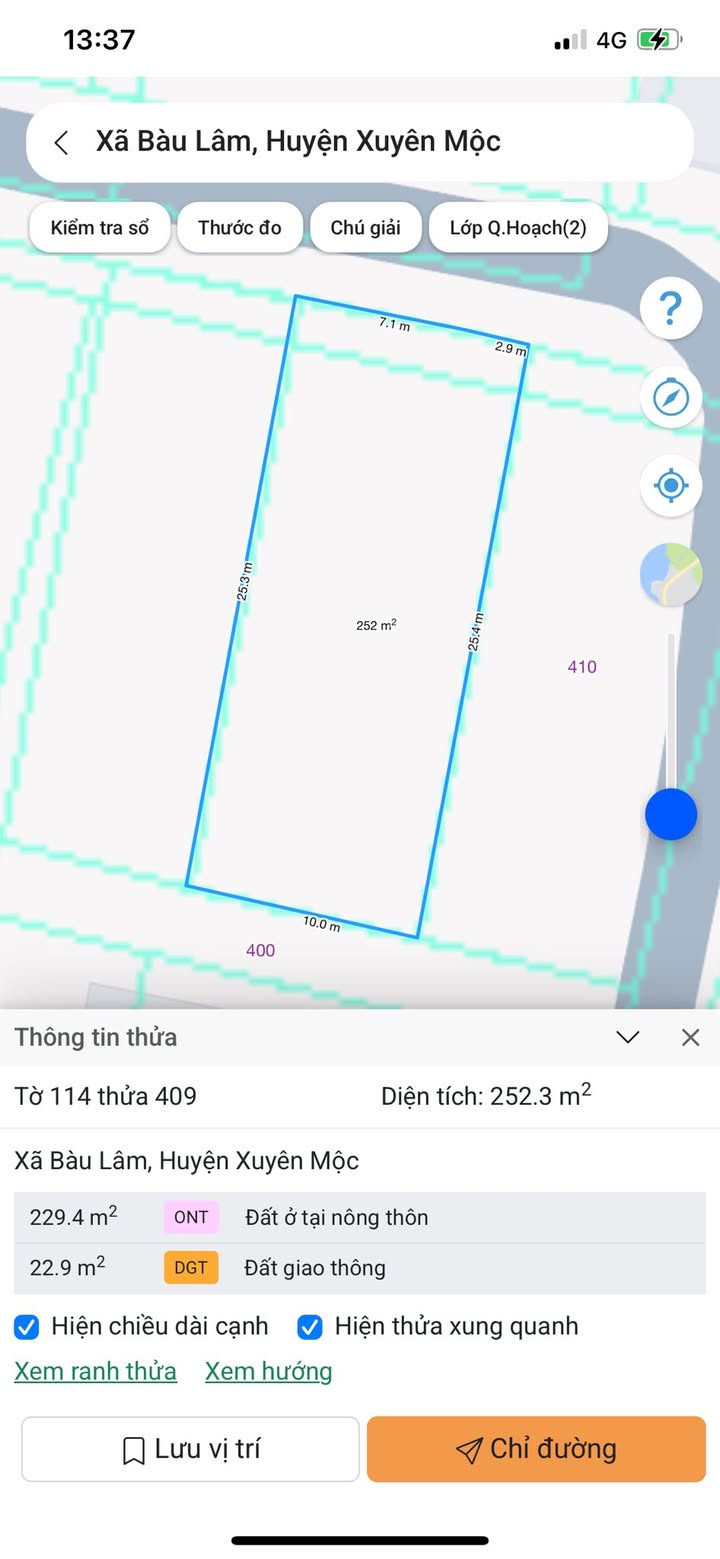 Đất nền Xuyên Mộc 250m² - Giá thỏa thuận - Đầu tư ngay!