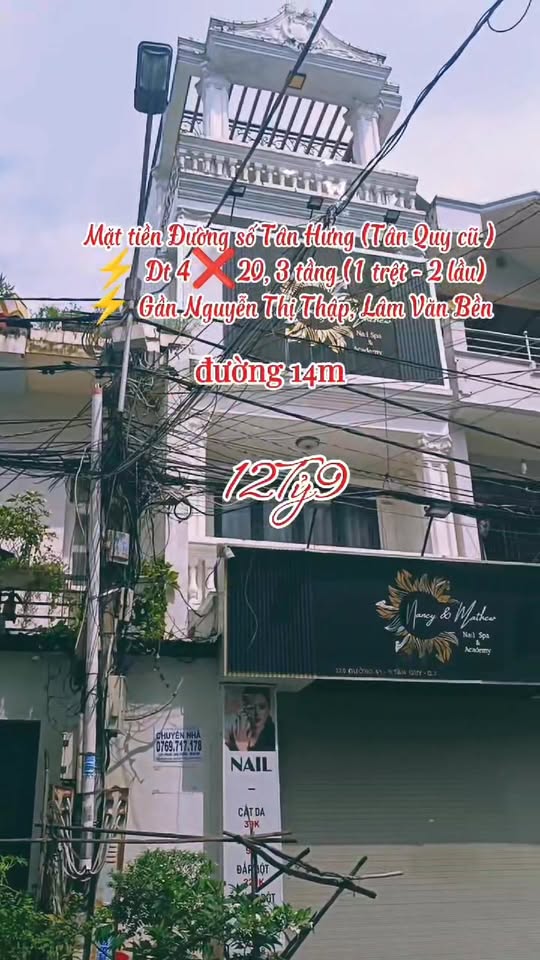 Nhà phố Tân Hưng, Quận 7, 80m² - Khu dân cư VIP, an ninh tuyệt đối!