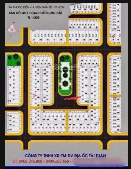 Đất nền dự án Lập Phúc, Phước Kiển, Nhà Bè 170m² - Chính chủ bán gấp!