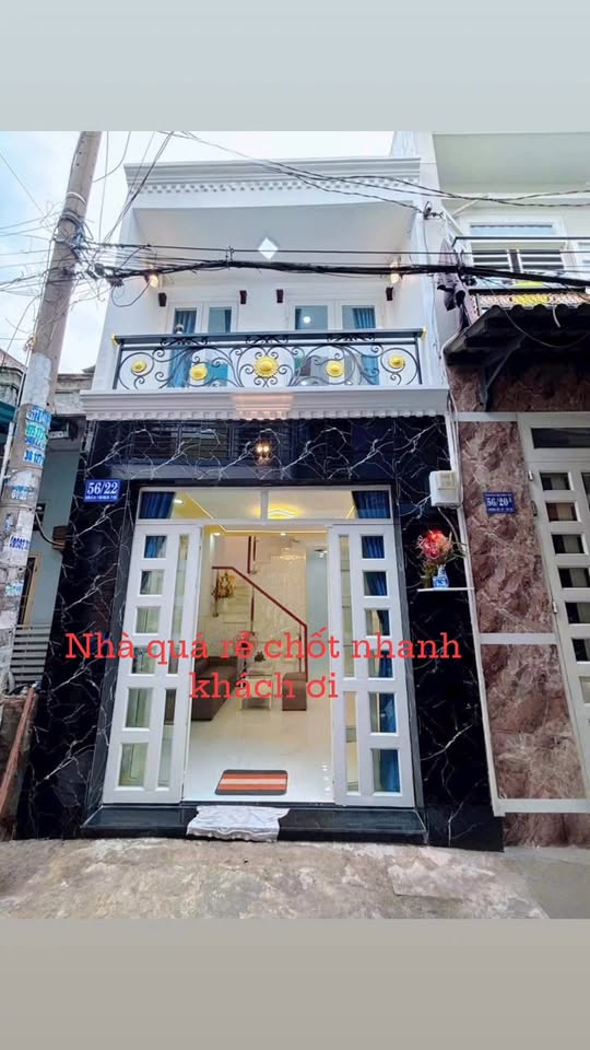 Nhà phố Bình Tân 26m² giá 3.45 tỷ - Hạ giá 180 triệu, nhanh tay sở hữu!