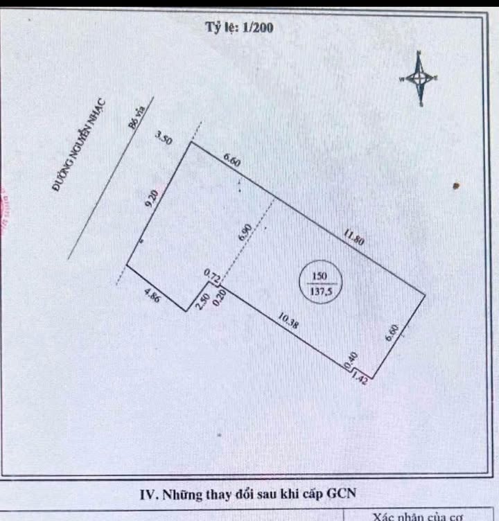 Nhà mặt tiền đường Nguyễn Nhạc, Quy Nhơn 137m² giá 12.5 tỷ - Tiềm năng kinh doanh vượt trội!