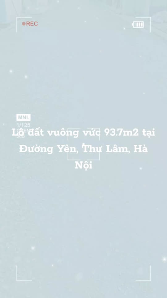 Đất nền Thư Lâm Đông Anh 93m² - Giá thỏa thuận hấp dẫn!