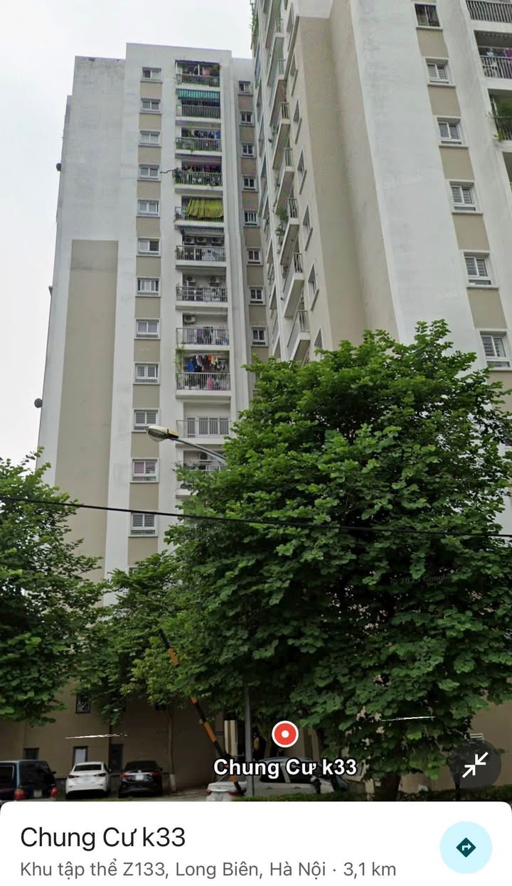 Căn hộ Chung cư K33 Ngọc Thụy 86m² giá 4 tỷ - View triệu đô, chính chủ bán!