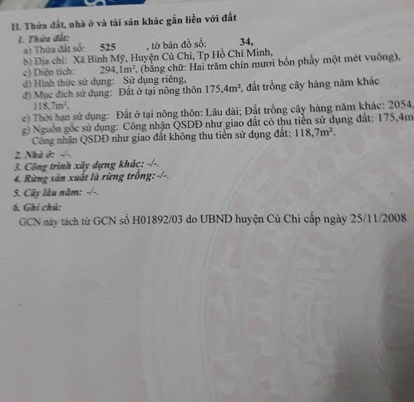 Đất nền Bình Mỹ 296m² giá 3.5 tỷ - Sổ riêng, đầu tư sinh lời!