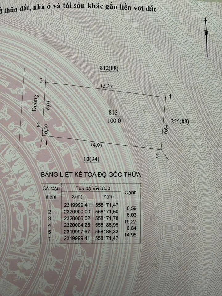 Đất nền 100m² tại Phú Cát - Sổ đỏ chính chủ, giá chỉ 40 triệu