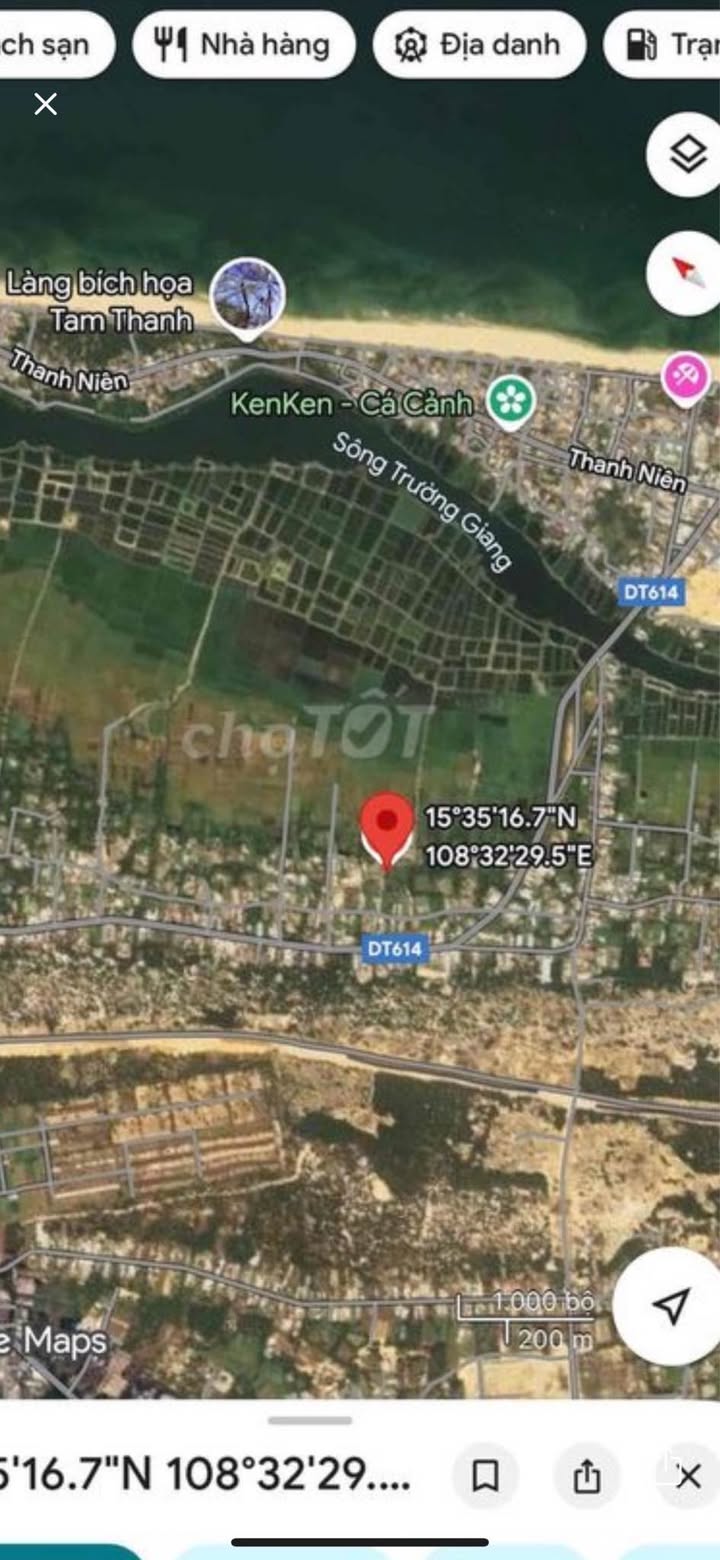 Đất ở Quảng Phú, Tam Kỳ 300m² giá 1.8 tỷ - Gần biển Hạ Thanh!