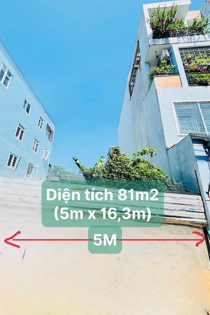 Đất nền Hiệp Thành Q12 81m² giá 4 tỷ - Hẻm ô tô, mặt tiền Trần Thị Hè!