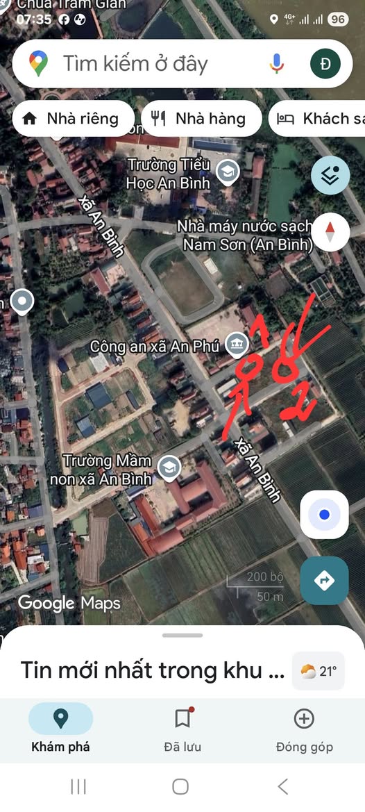 Đất nền An Bình, Nam Sách 105m² giá 2 tỷ - Hướng Nam, cơ hội đầu tư hấp dẫn!