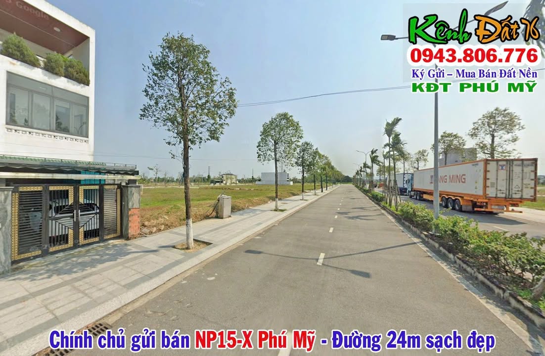 Đất nền Phú Mỹ 125m² giá 2.3 tỷ - Đường 24M sạch đẹp, gần sông