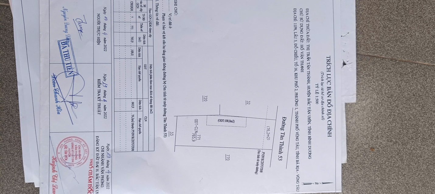 Đất thổ cư 100% tại Tân Thành, Thuận An - Giá 4.2 tỷ, đầu tư sinh lời!