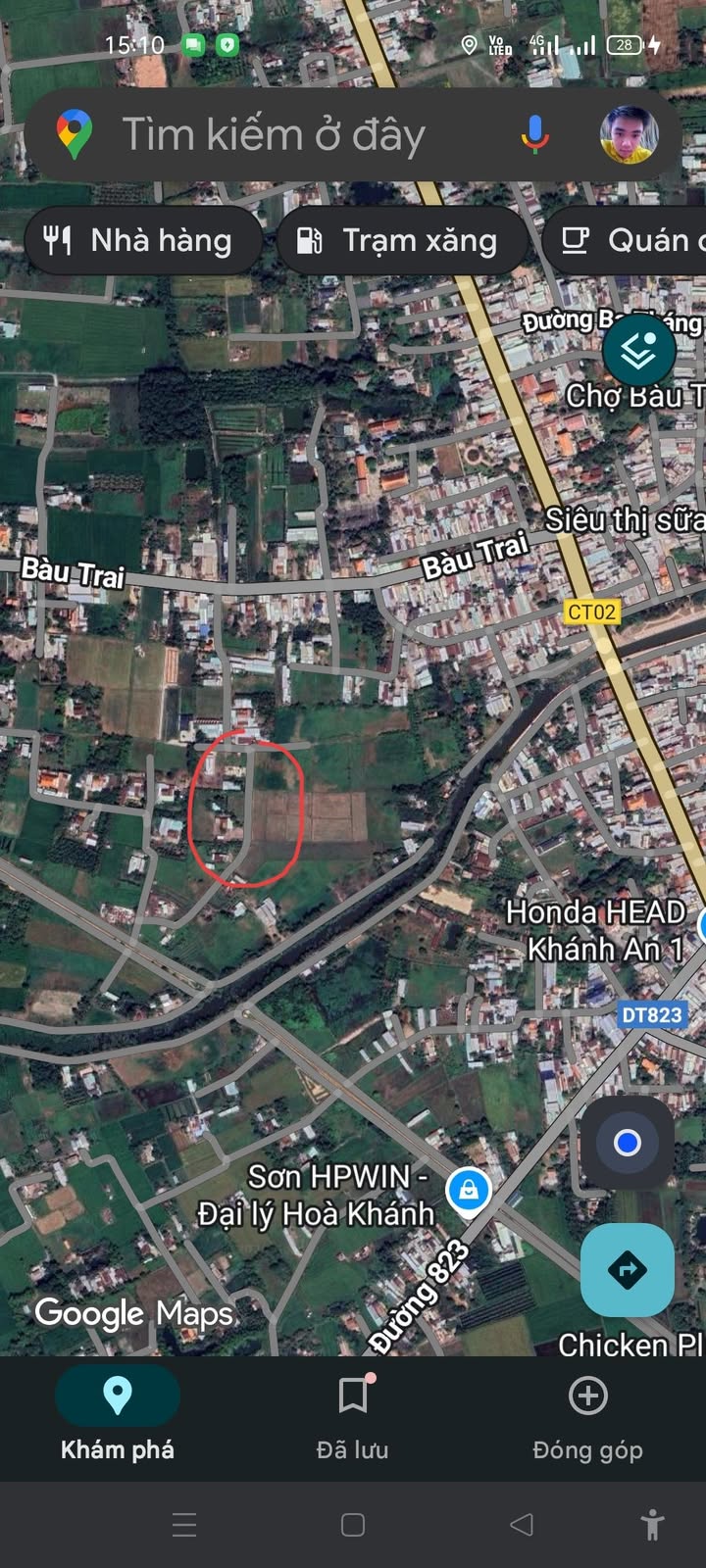 Đất nền thổ cư 280m² tại thị trấn Hậu Nghĩa - Giá chỉ 2.8 tỷ