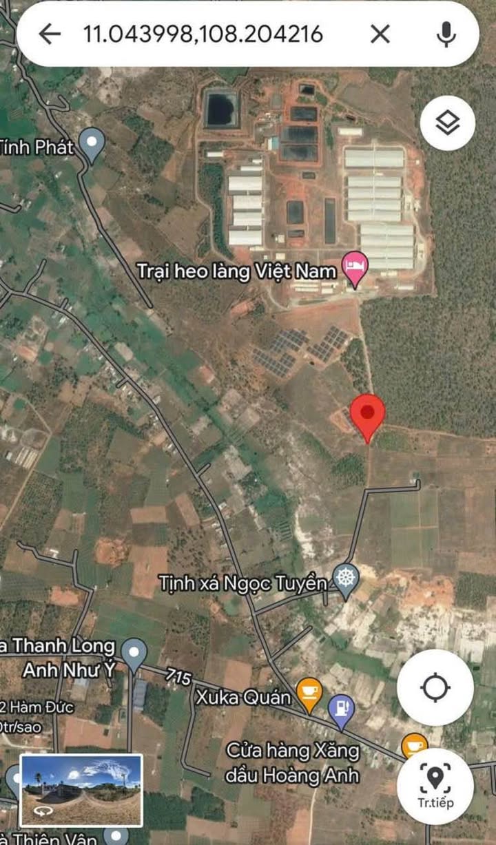 Đất vườn 4.5ha Thôn 1, Xã Hồng Sơn, Huyện Hàm Thuận Bắc - Giá chỉ 900 triệu!