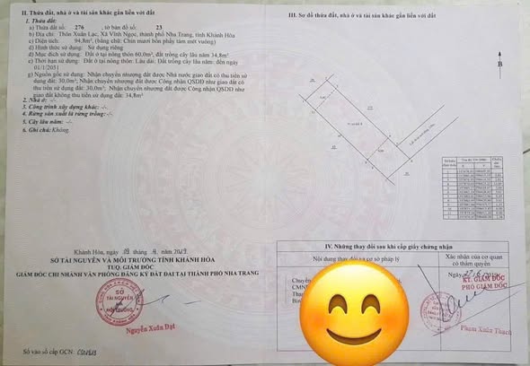 Đất nền Xuân Lạc - Vĩnh Ngọc 94.8m² giá 1.65 tỷ - Đầu tư sinh lời ngay!