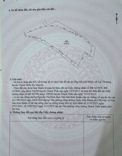 Đất nền Lại Thượng Thạch Thất 2000m² - Giá chỉ từ 5 triệu/m² - Cơ hội đầu tư tuyệt vời!