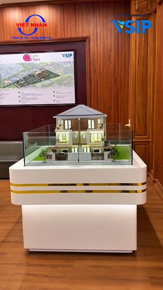 Căn hộ Townhouse Song Lập tại VSIP Nghệ An 160m² giá 7 tỷ - Đầu tư sinh lời hấp dẫn!