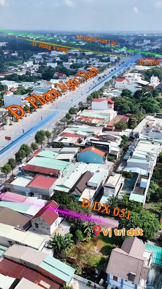 Đất nền Thủ Dầu Một 80m² giá 3.1 tỷ - Đối diện công viên thoáng mát!