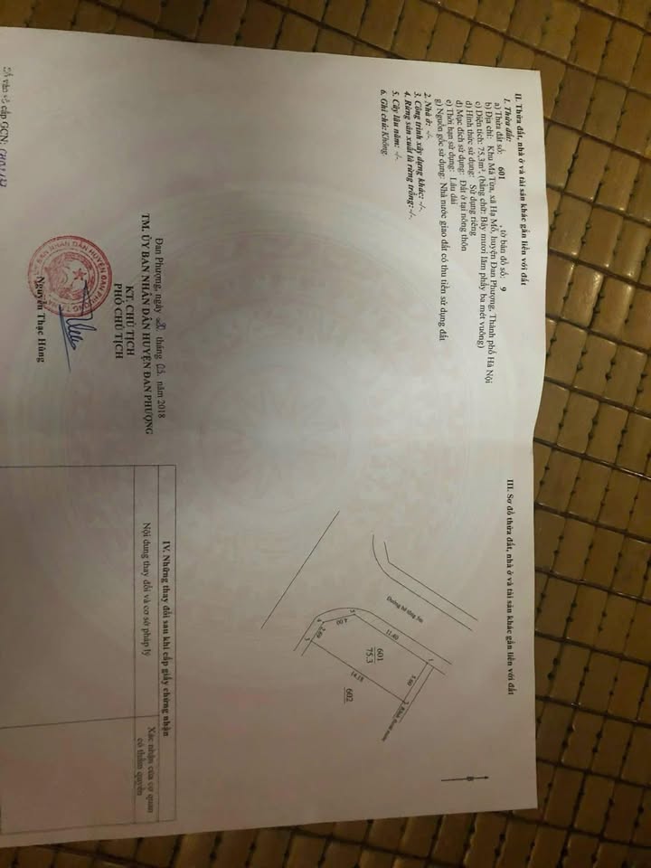 Đất nền Hạ Mỗ Đan Phượng 75m² - Lô góc đẹp, giá thỏa thuận!