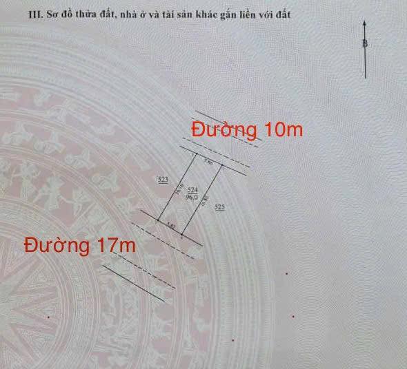 Đất dịch vụ Thăng Long 9, Kim Chung, Hoài Đức 96m² - Đầu tư sinh lời tiềm năng!