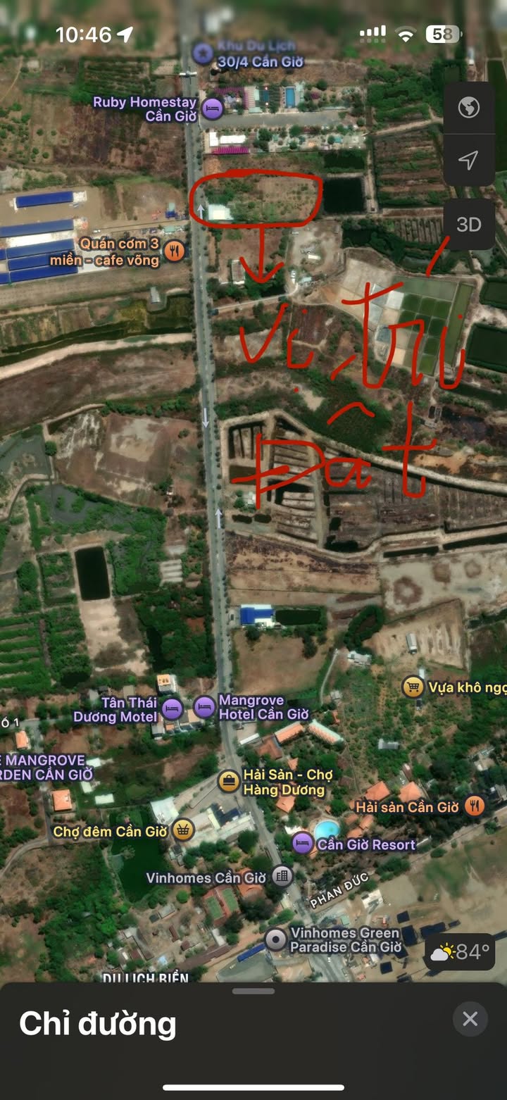 Đất nền Cần Giờ 6500m² giá chỉ 104 tỷ - Đầu tư sinh lời cao!