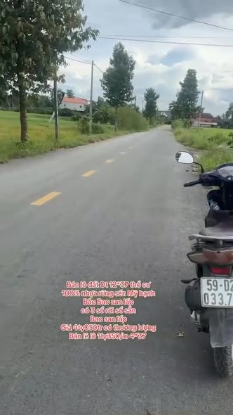 Đất thổ cư 148m² tại Mỹ Hạnh Bắc, giá chỉ 1.35 tỷ - Đầu tư sinh lời ngay!