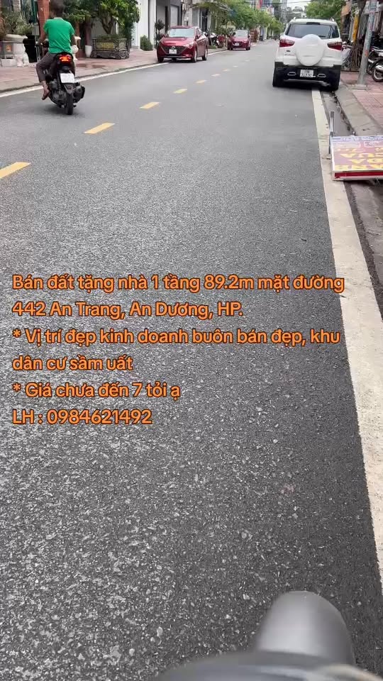 Nhà 1 tầng mặt đường An Trang 89m² giá 7 tỷ - Kinh doanh sầm uất!