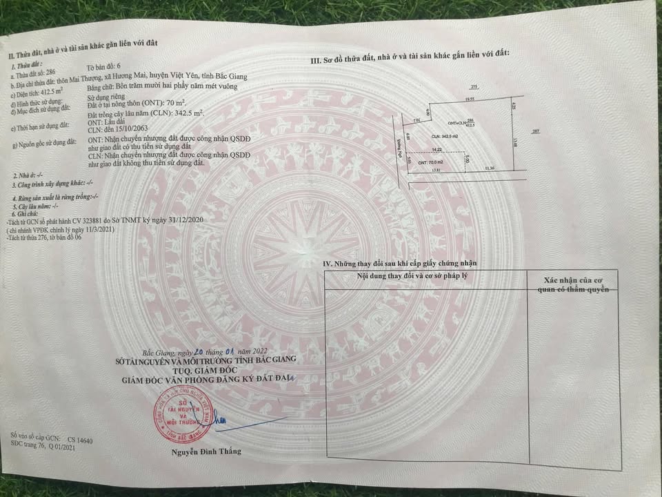 Đất nền Hương Mai 415m² giá 2 tỷ - Lô góc 3 mặt thoáng, cơ hội đầu tư sinh lời!